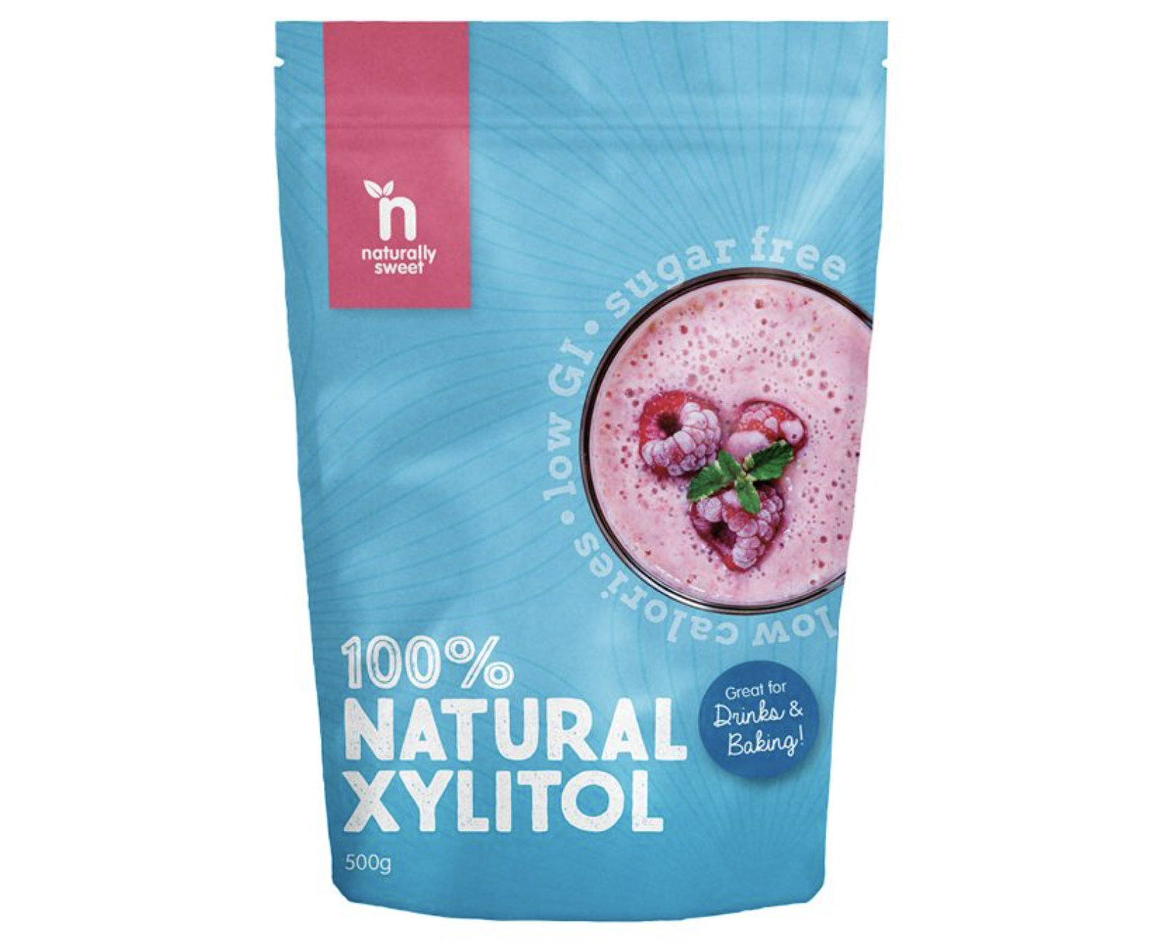 Naturally Sweet 100 Natural Xylitol 500g Pura Vida Health