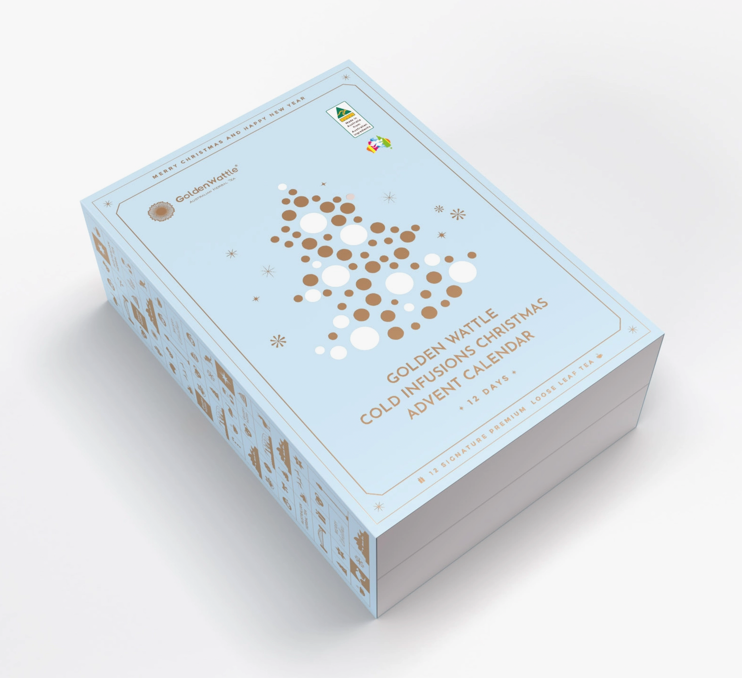 Golden Wattle Cold Infusions Advent Calendar Pura Vida Health